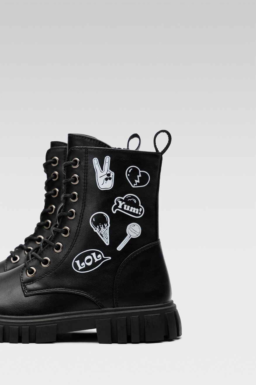 
                Nelli Blu - Trzewiki ocieplane - 5904862384023