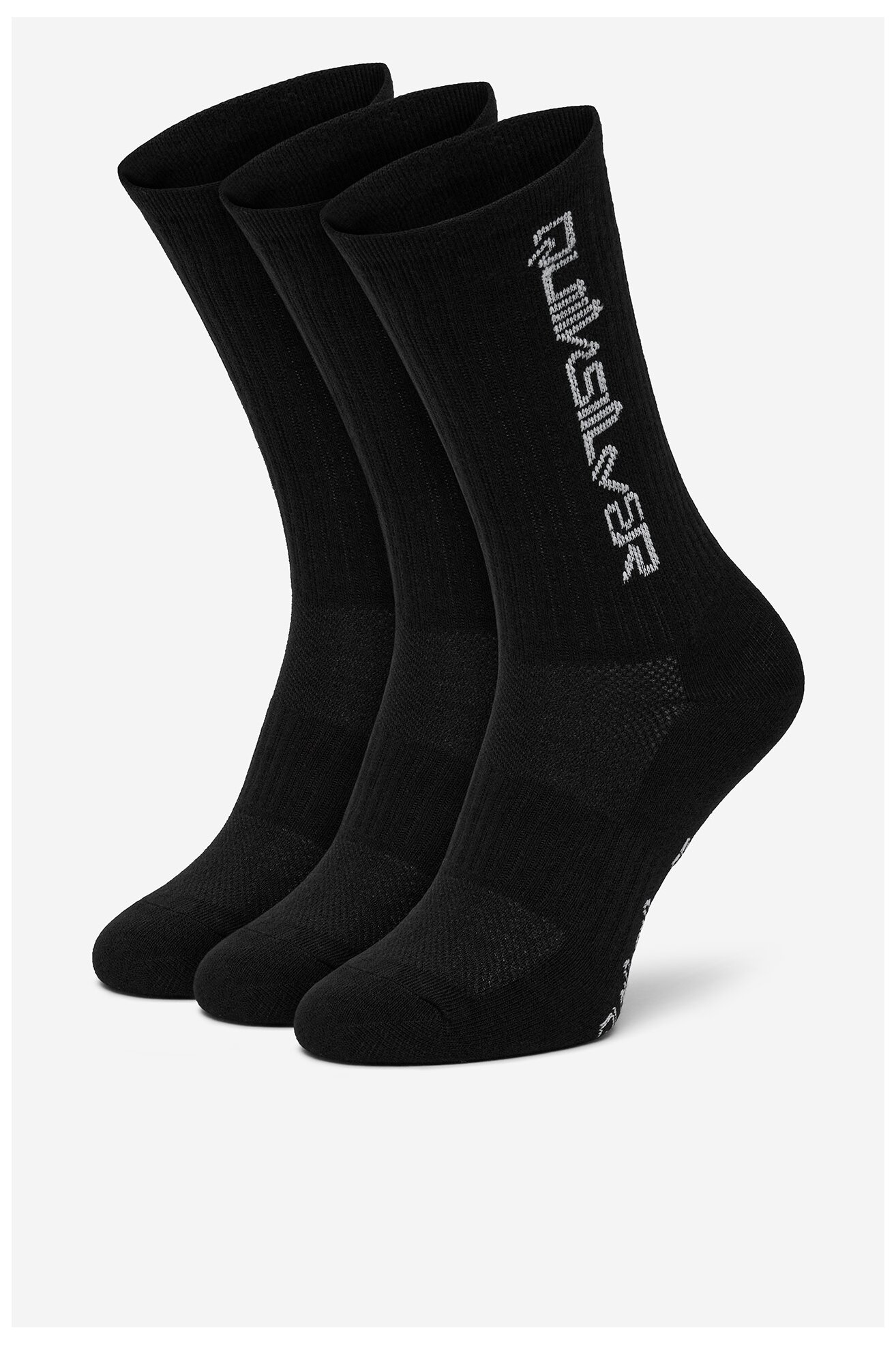 Skarpetki QUIKSILVER AS_QUIKSILVER_100W_SS25 (3-PACK) Czarny