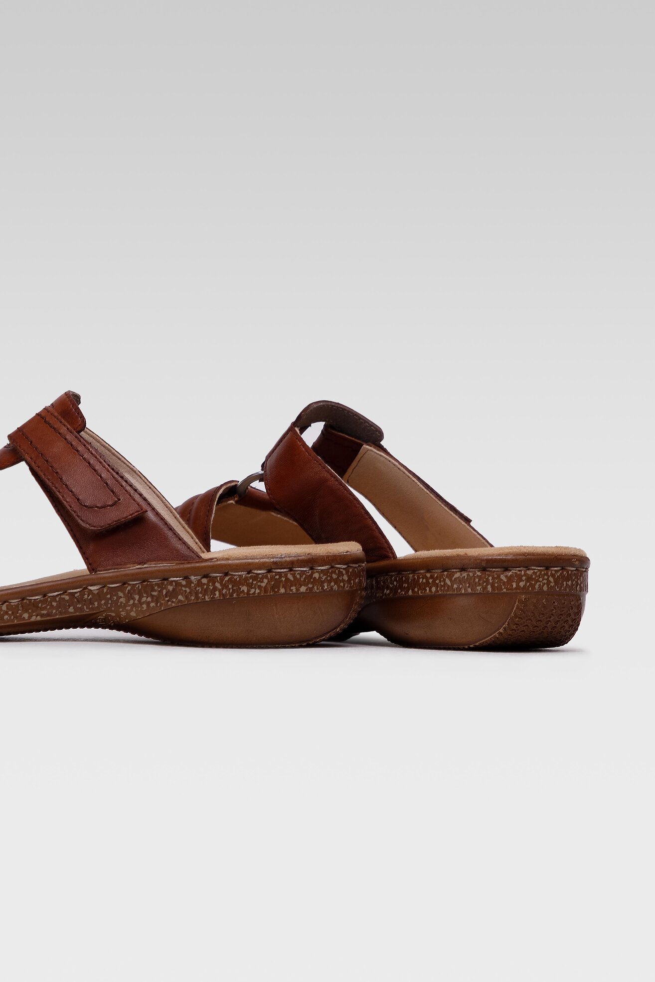 Klapki Rieker 62886-25 Brązowy