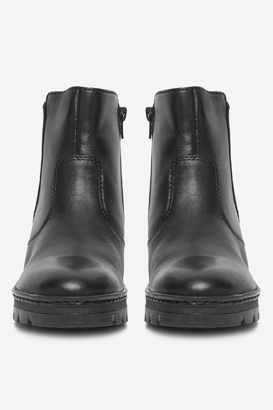 Ghete Rieker NEGRU - 2230085540292