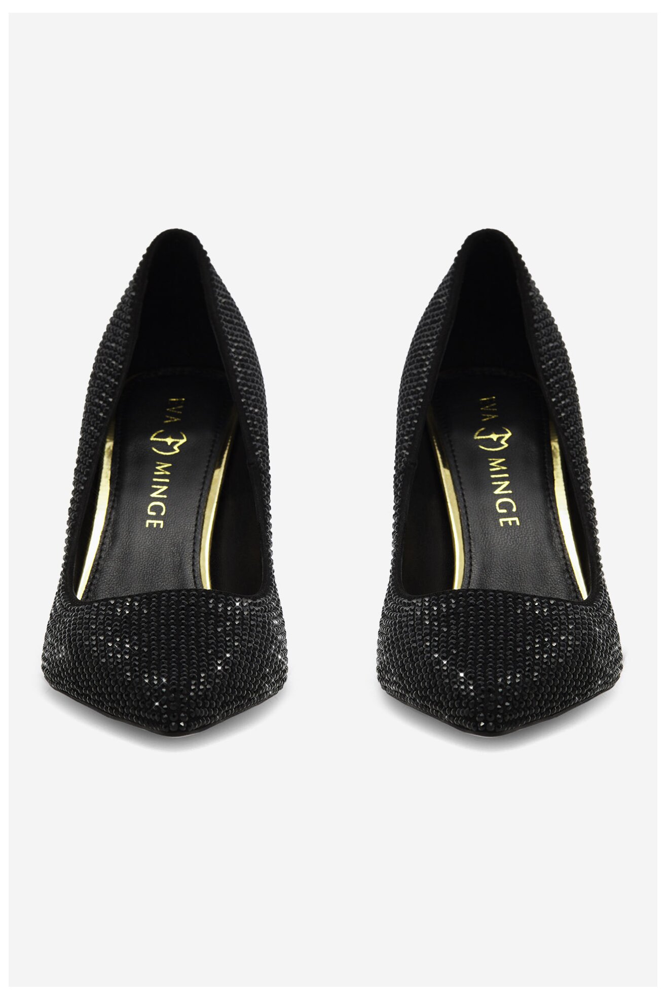 Pantofi cu toc EVA MINGE ANGELA-V1518-03 NEGRU