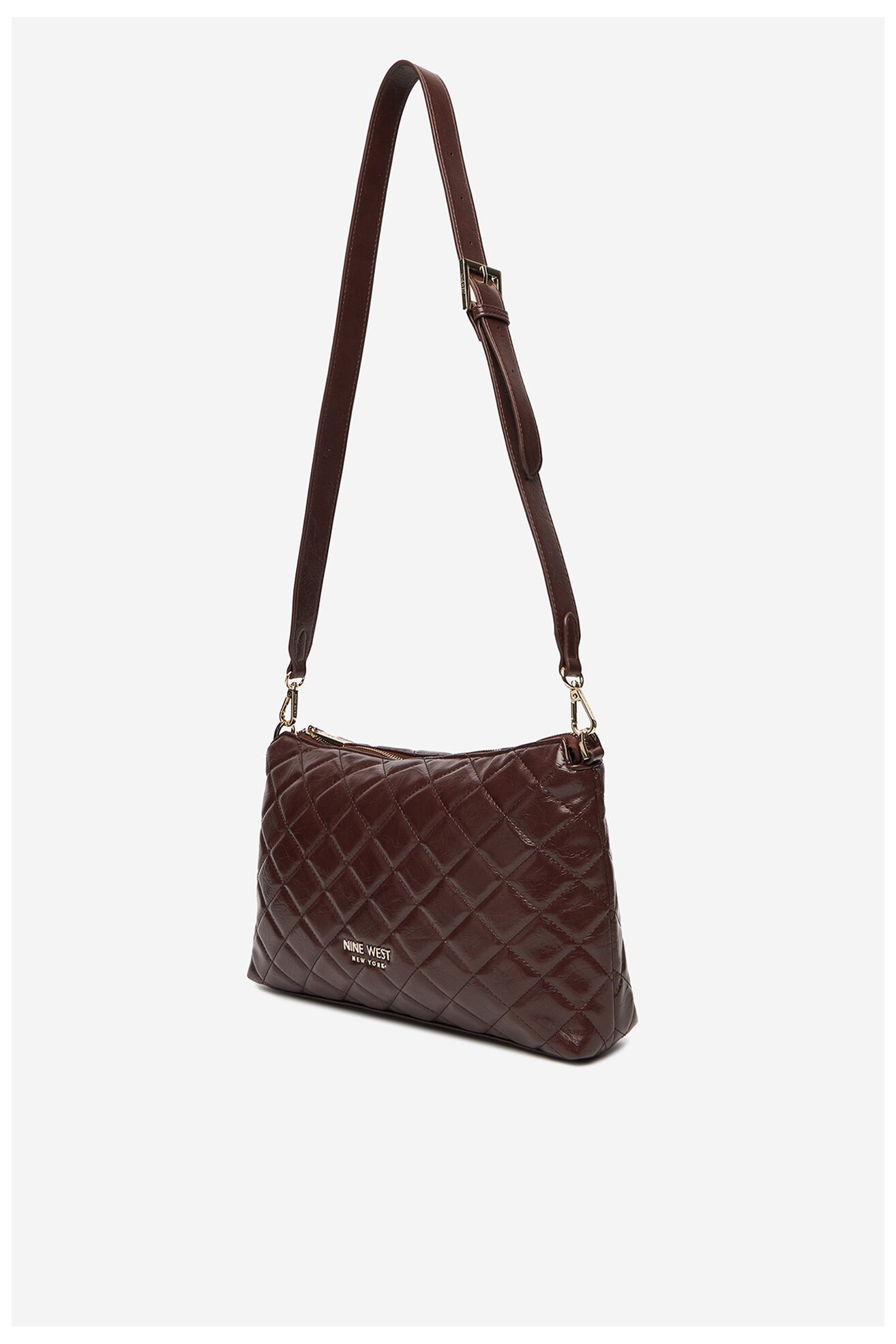 Kézitáska NINE WEST CEO-AGATHA-LA482-3035 BARNA