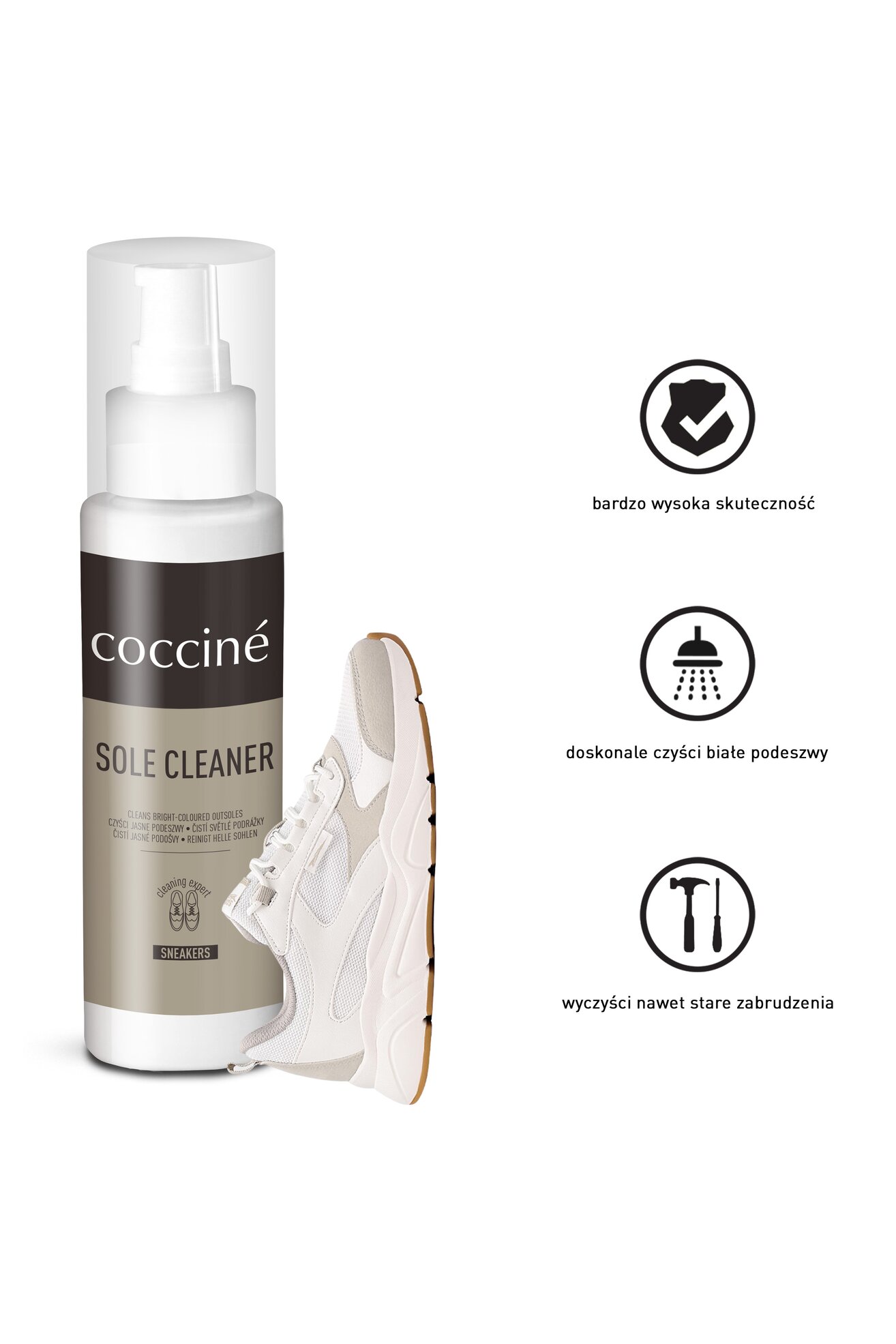 Kosmetyki do obuwia Coccine COCCINE SOLE CLEANER -