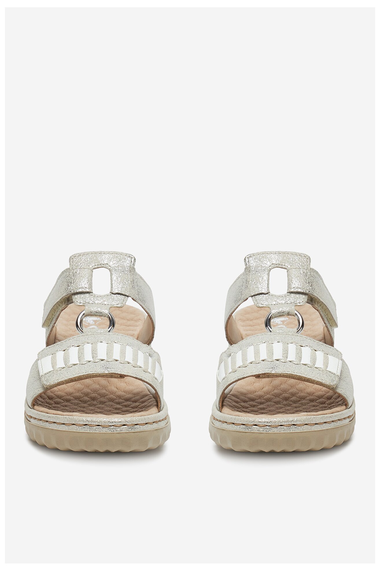 Șlapi Rieker 60481-40 ARGINTIU