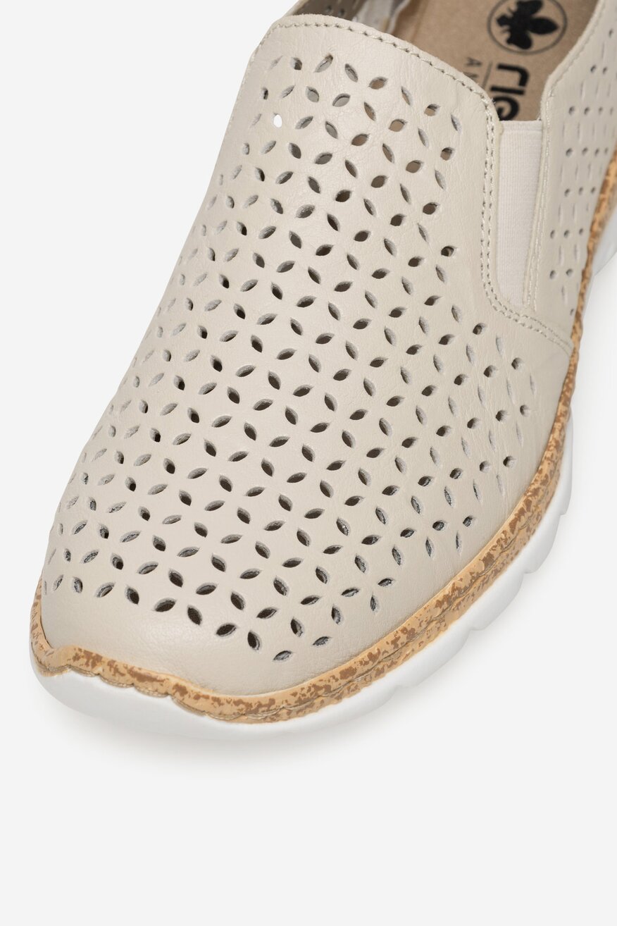 
                Половинки обувки Rieker БЕЖОВ - 2230056236018