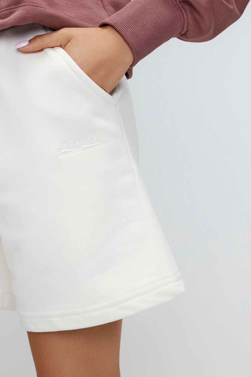 Sprandi - Szorty sportowe białe - 5903698801902