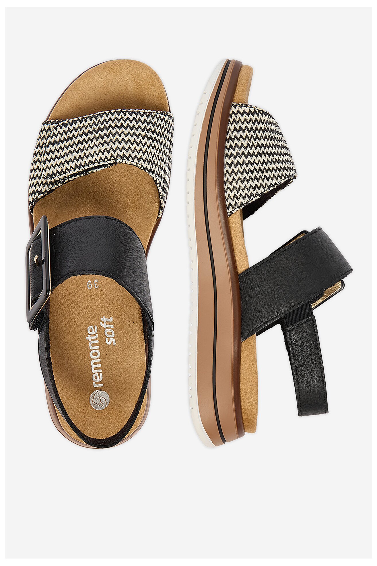 Sandały Remonte CEO-D1J53-02 Czarny