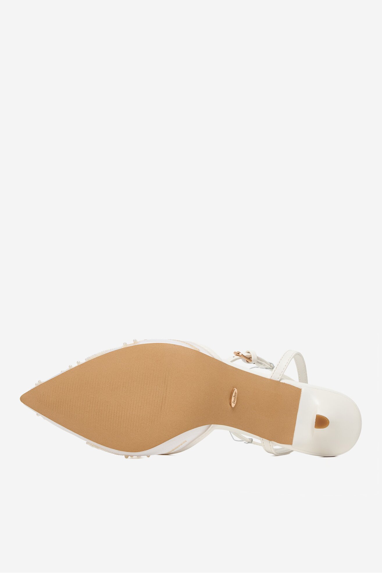 Czółenka DeeZee CEO-CD25-09-3 Biały