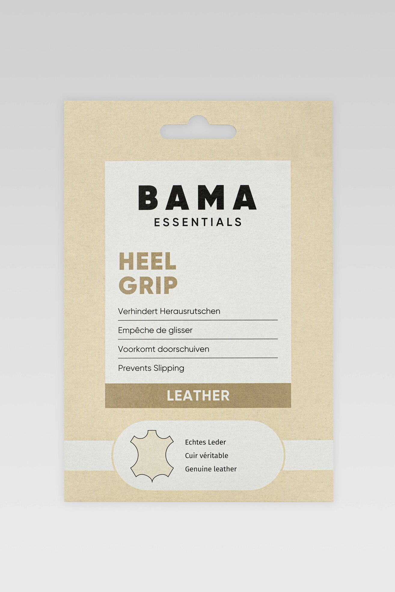 Wkładki do obuwia BAMA ZAPIETKA HEEL GRIP Biały