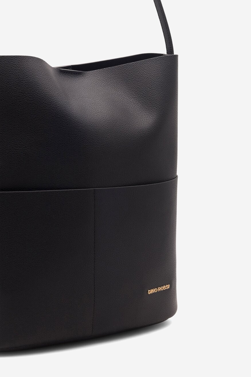 Дамска чанта Gino Rossi ЧЕРЕН - 5905588135074