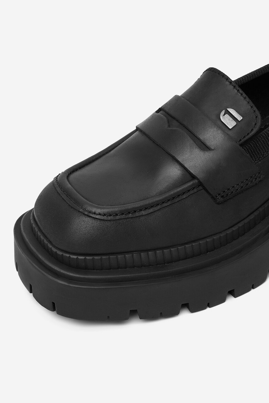 G-STAR RAW - Loafersy skórzane - 5906751395288