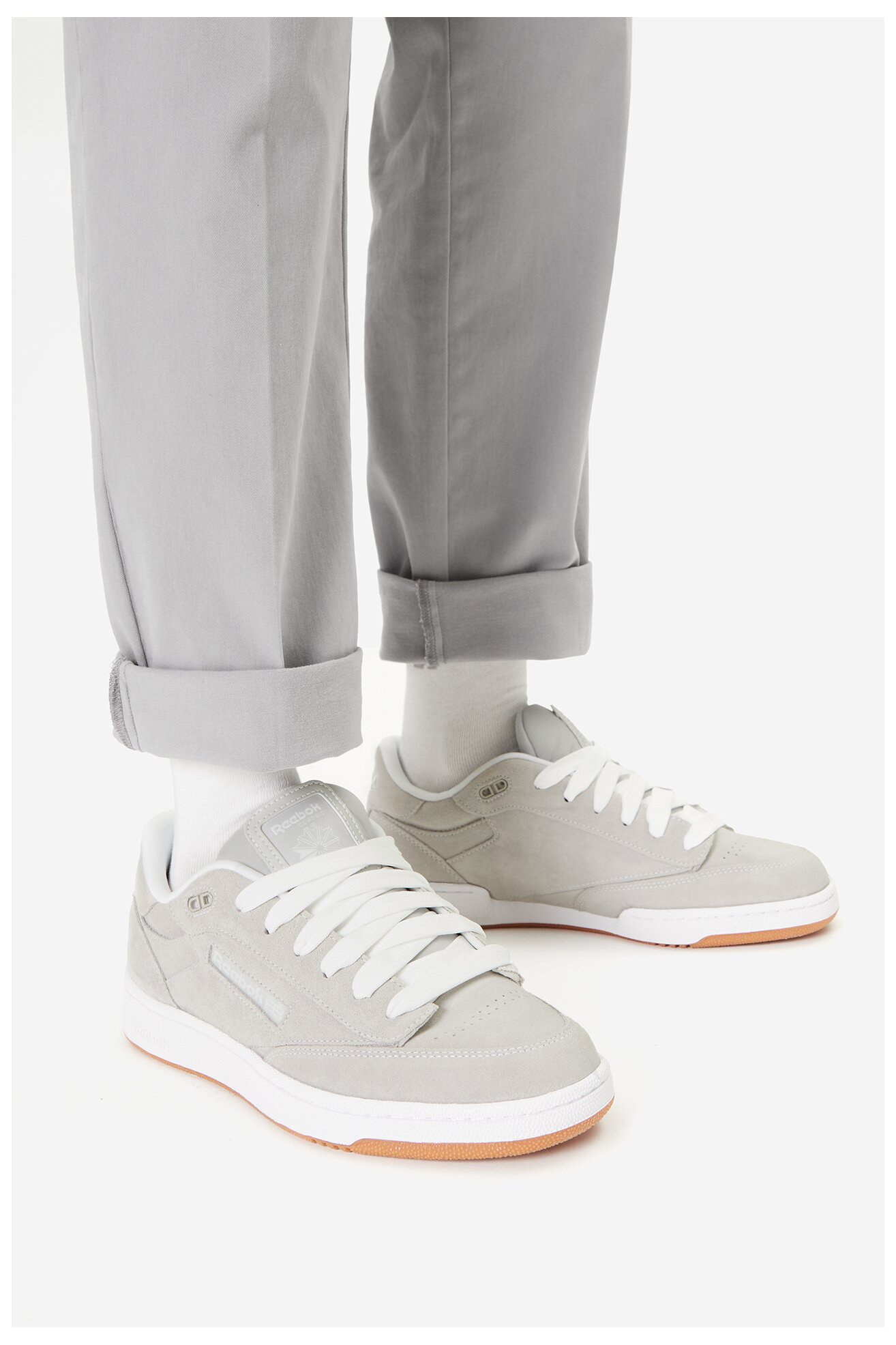 Sportcipő Reebok EO-CLUB C BULC CLNV 100239220 SZÜRKE