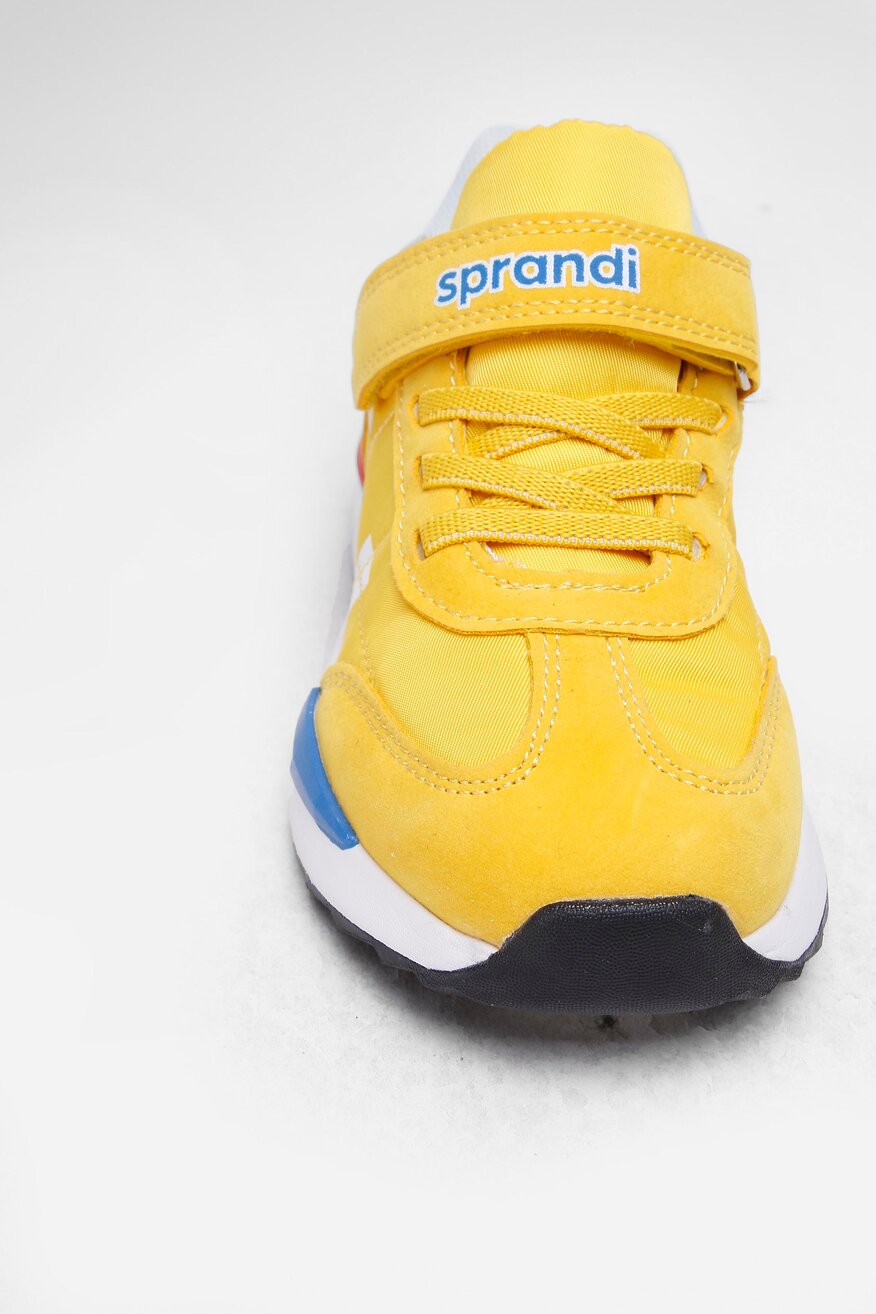 
                Sprandi - Obuwie sportowe żółte na rzep - 5904248376413