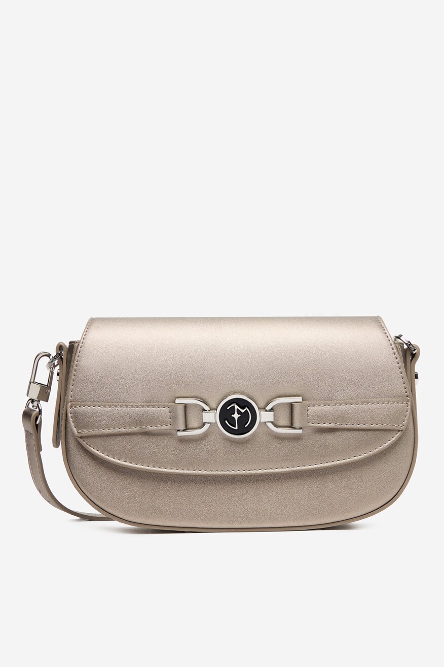 Дамска чанта EVA MINGE СРЕБРИСТ - 5906751330654