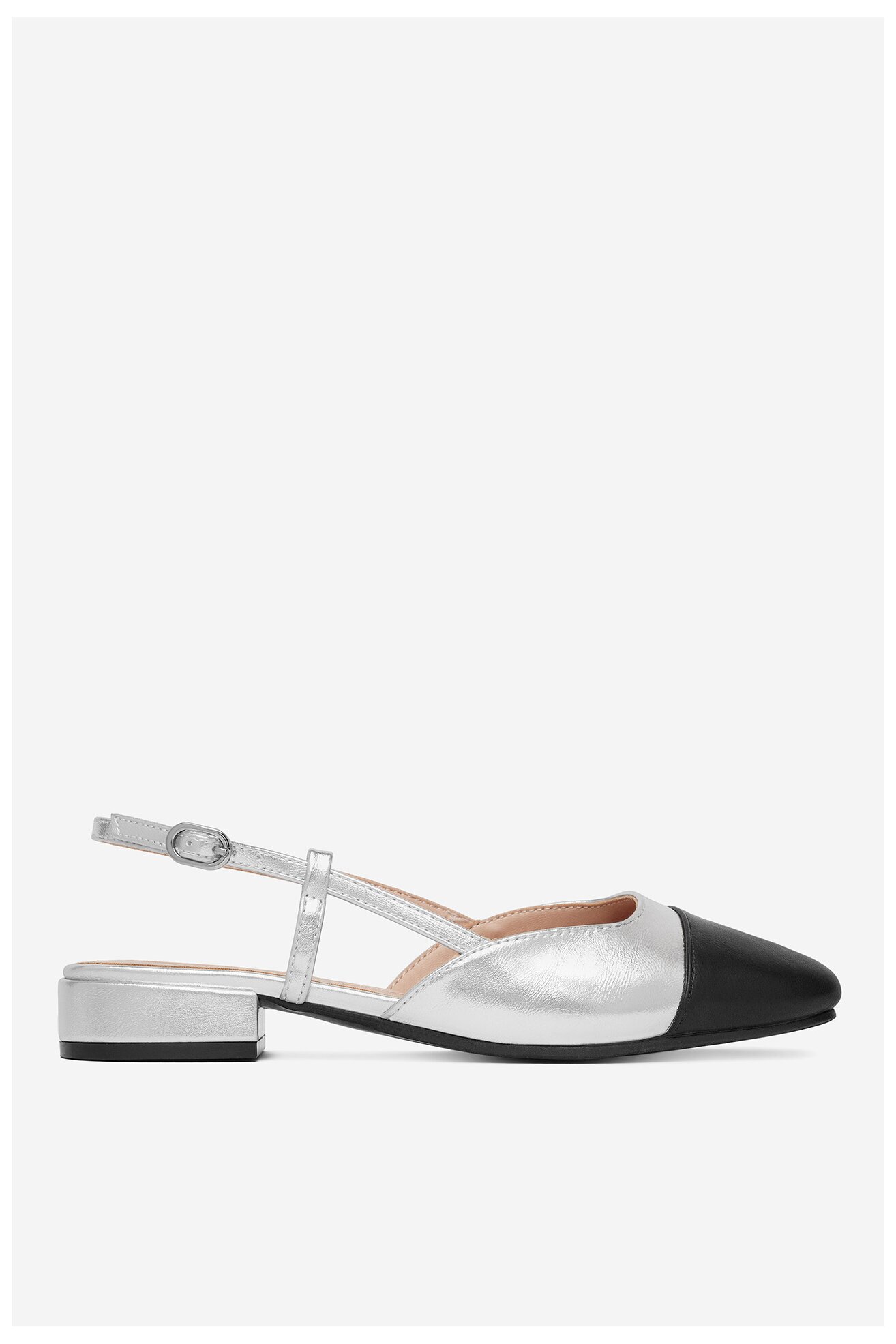 Lodičky Clara Barson WS24040-04 STŘÍBRNÁ