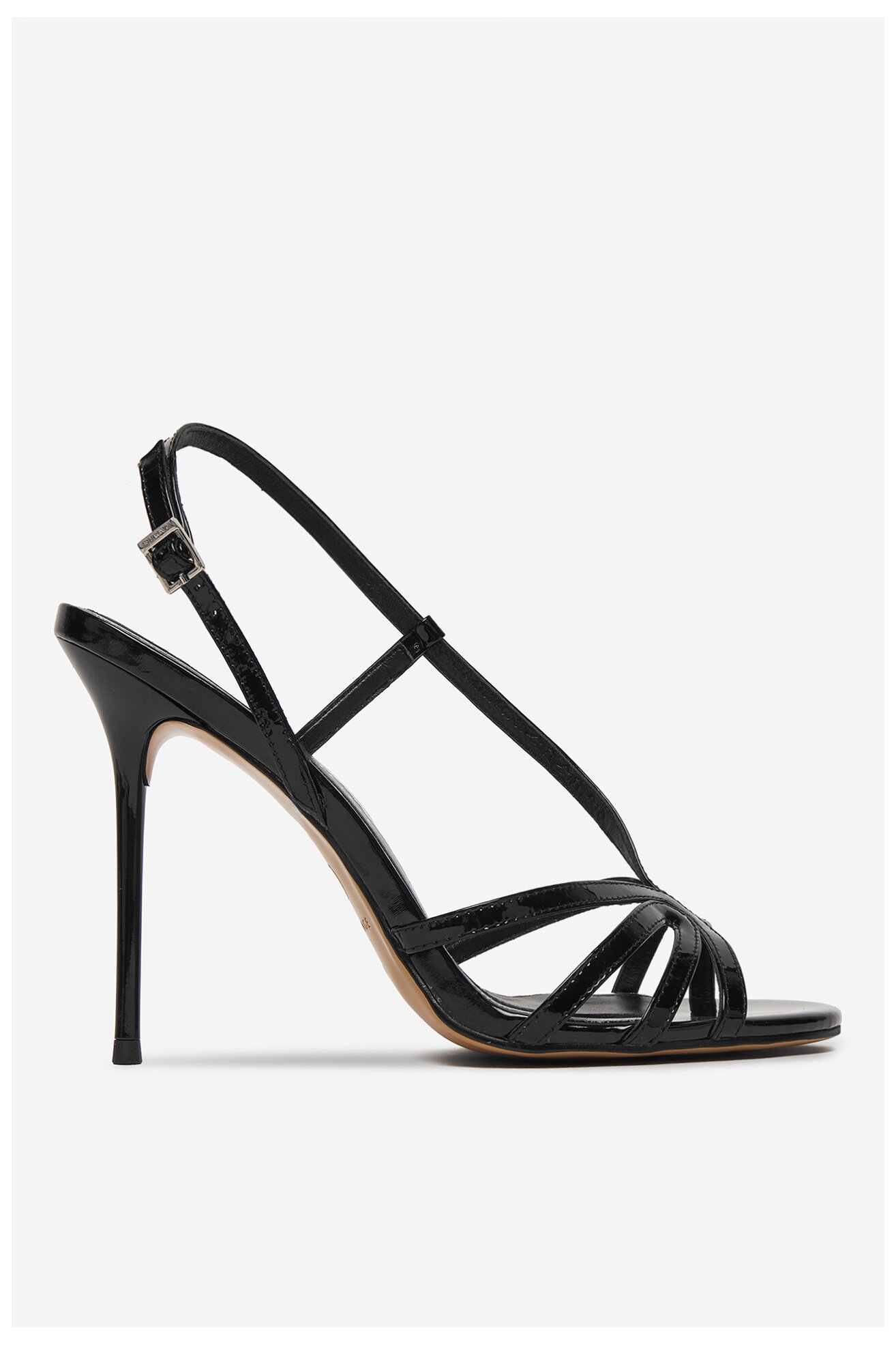 Sandały EVA MINGE EO-SELA-LT934-83 Czarny