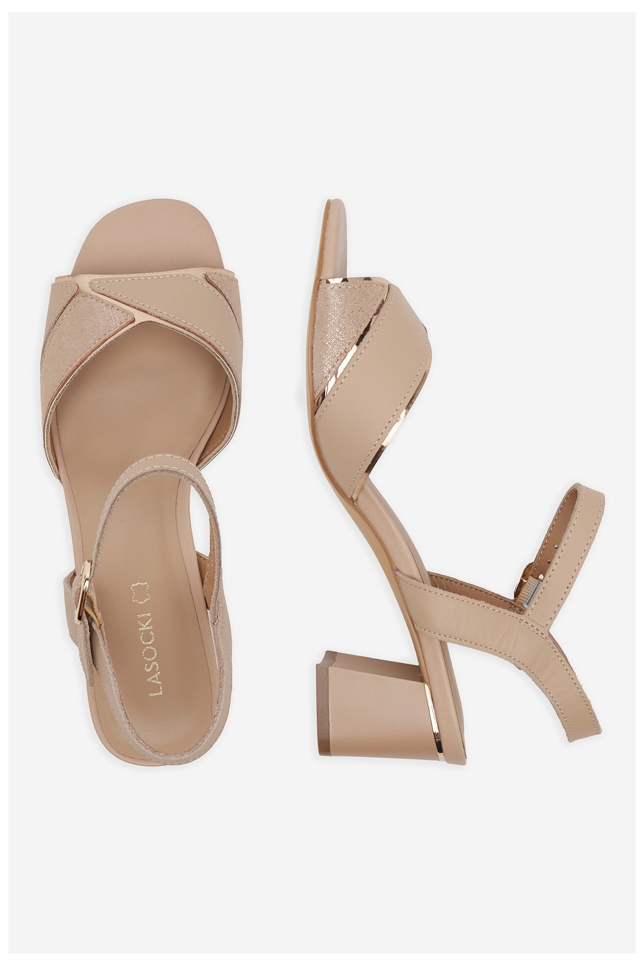 Szandál Lasocki SWILK WYL3454-1Z BÉZS