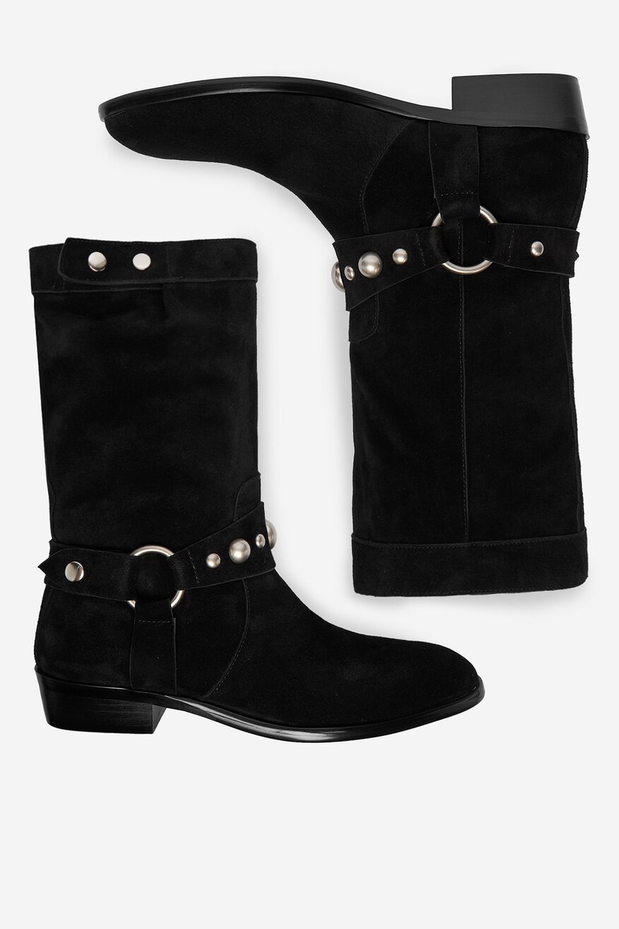 
                Bokacsizma Badura FEKETE - 5906751375617