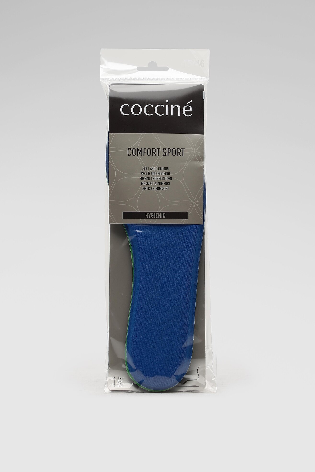 Tălpici Coccine COCCINE COMFORT SPORT WKŁADKA NR 37-38AZ granatowy BLEUMARIN