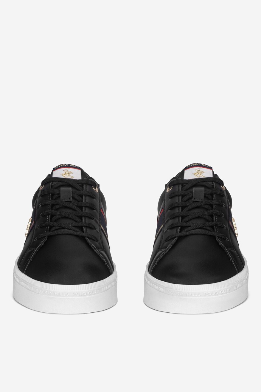 Pantofi pânză Beverly Hills Polo Club NEGRU - 5905588755630