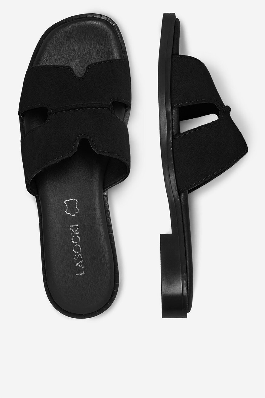 
                Lasocki - Klapki skórzane - 5907964066651