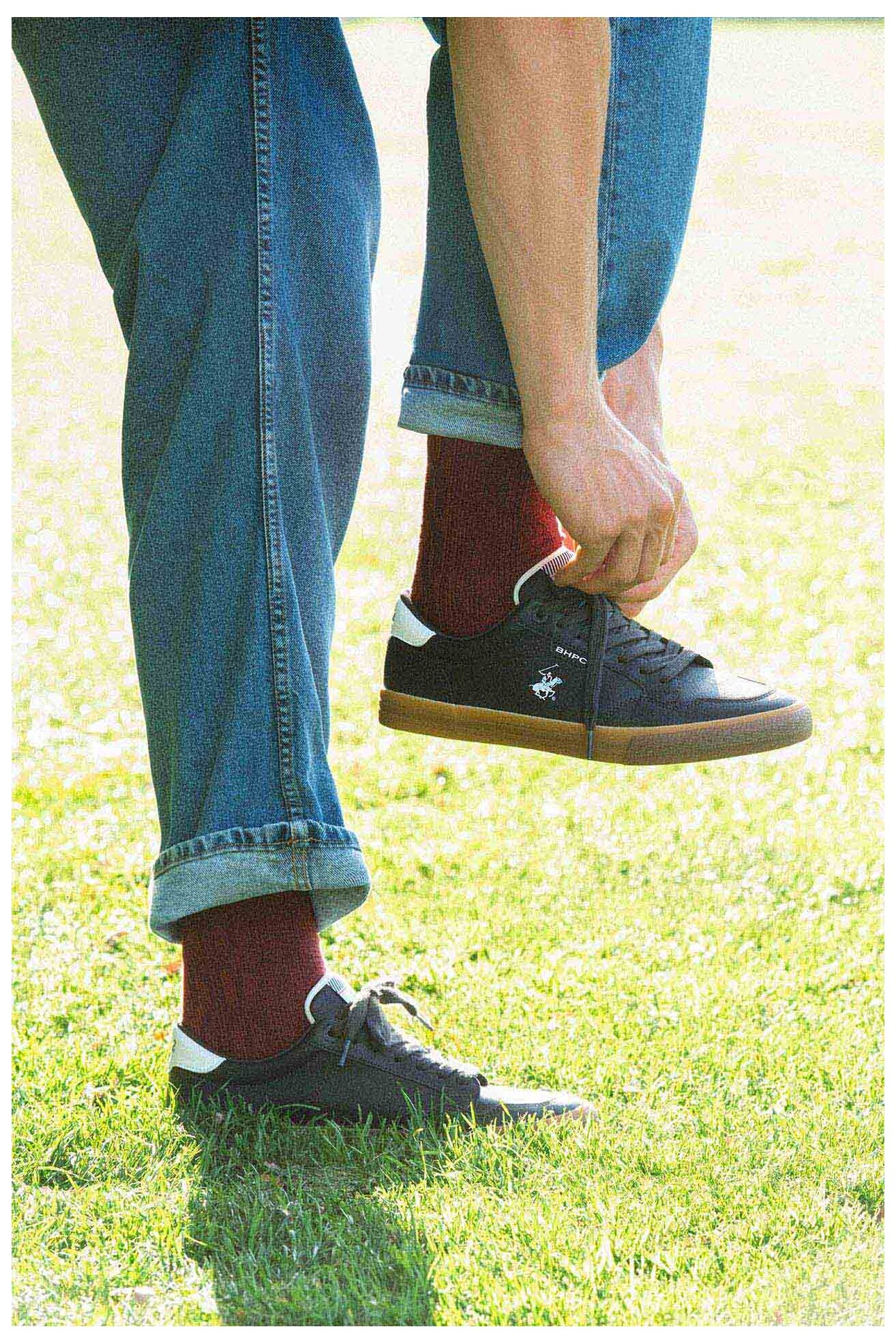 Sneakers Beverly Hills Polo Club CEO-V5-FALCO Granatowy