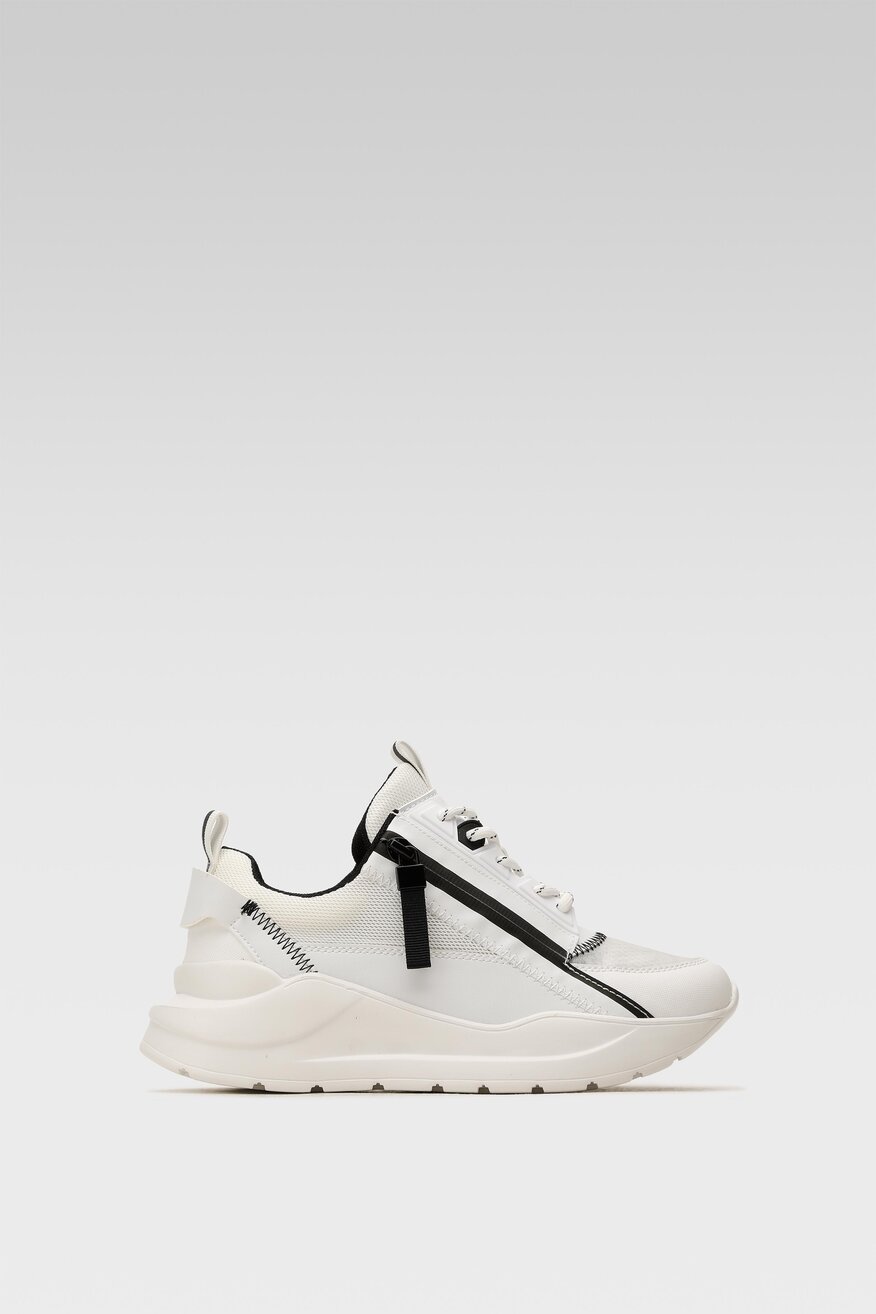 
                Nylon Red - Sneakersy pastelowe białe - 5904248457716