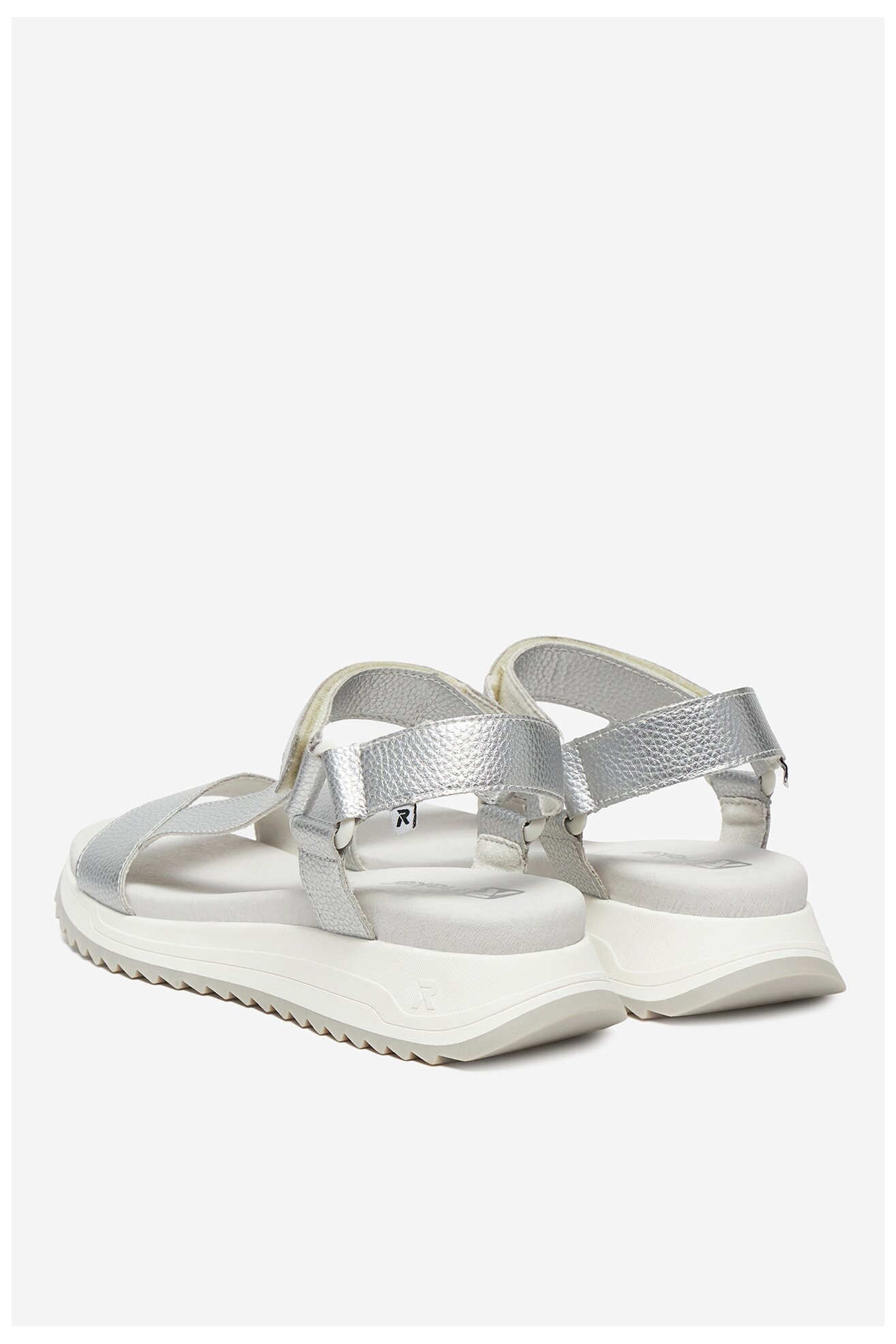 Szandál Rieker W2951-90 EZÜST