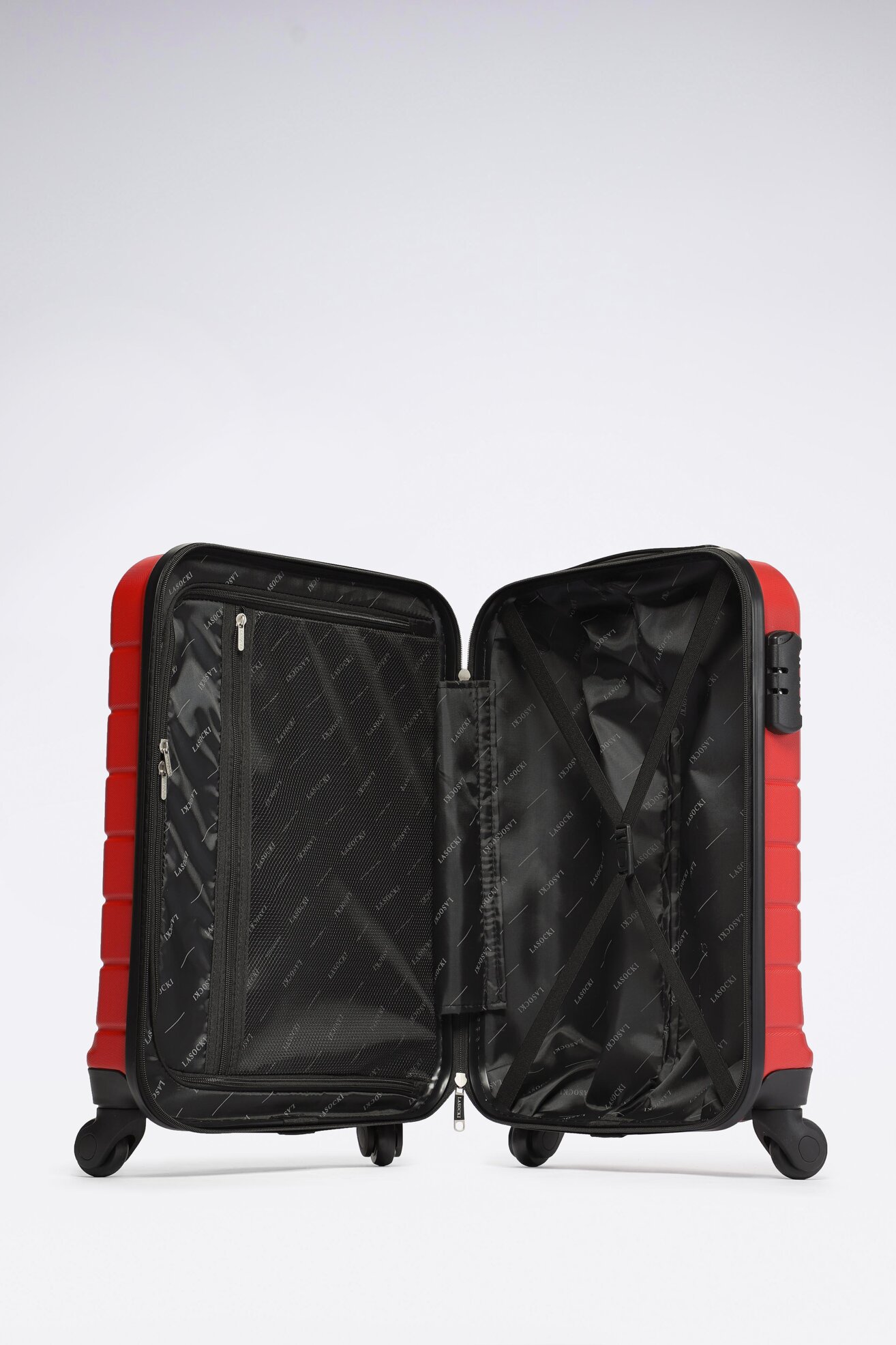 Walizka Lasocki BLW-A-001-30-05 Czerwony