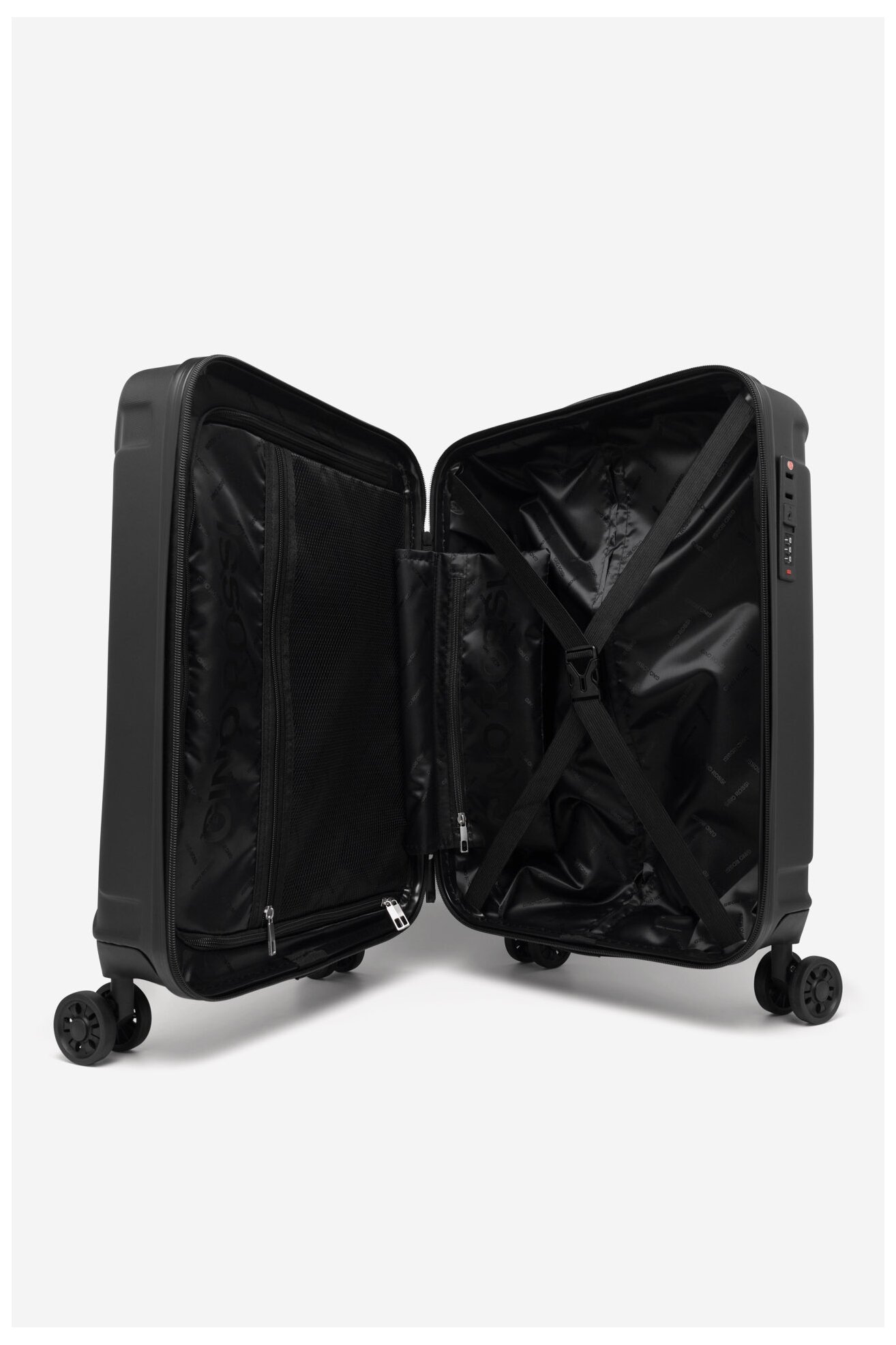 Walizka Gino Rossi GIN-S-004-05-BLACK Czarny