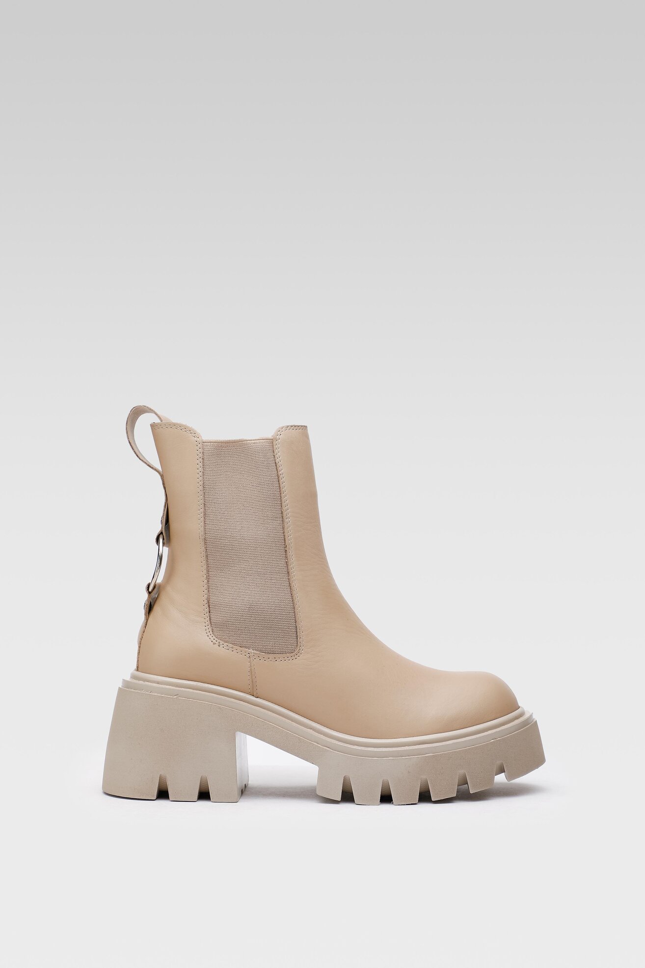 Botki Badura 8108 Beżowy