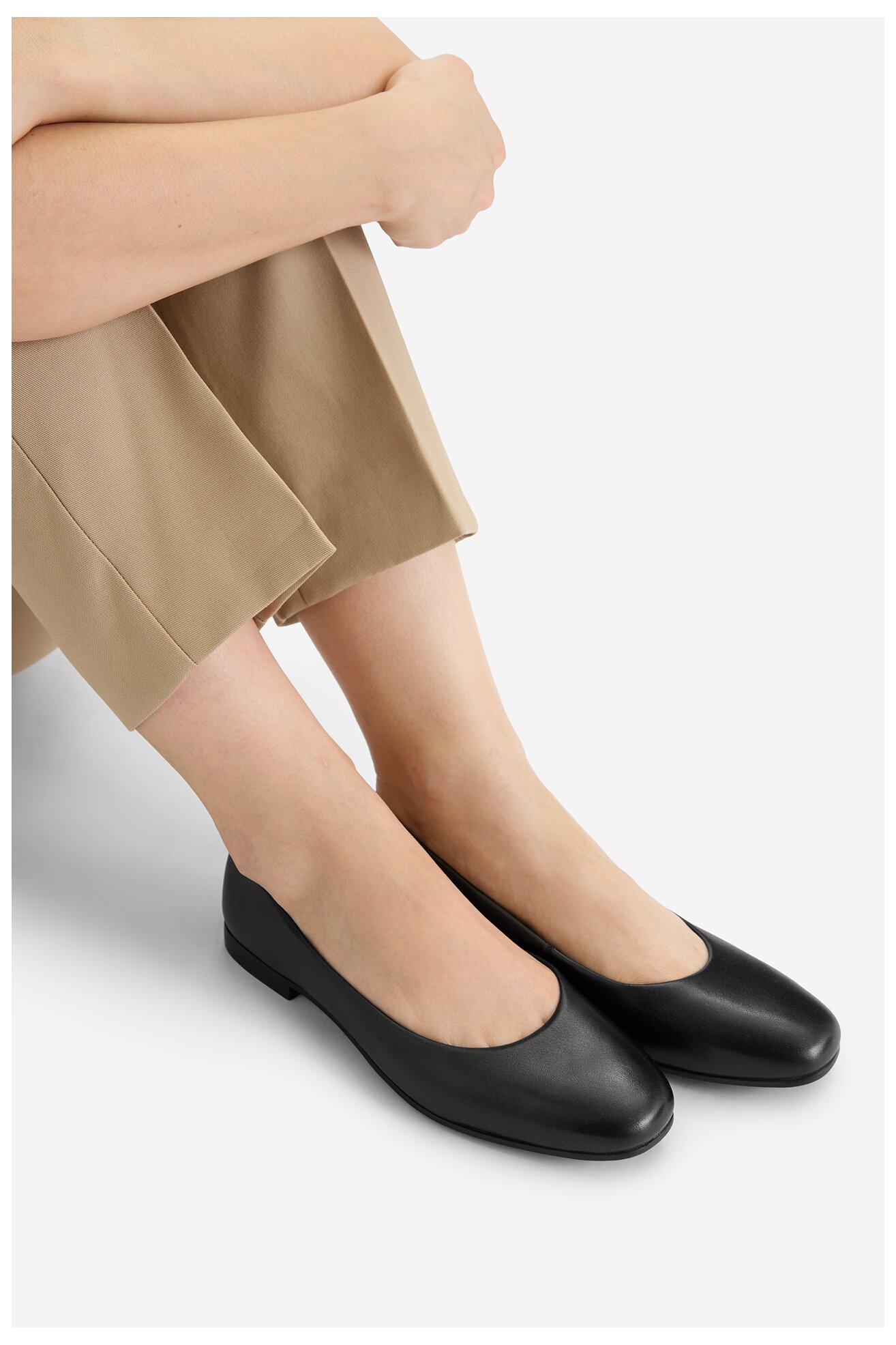 Baleriny Lasocki CEO-RST-WOLLY-09 Czarny