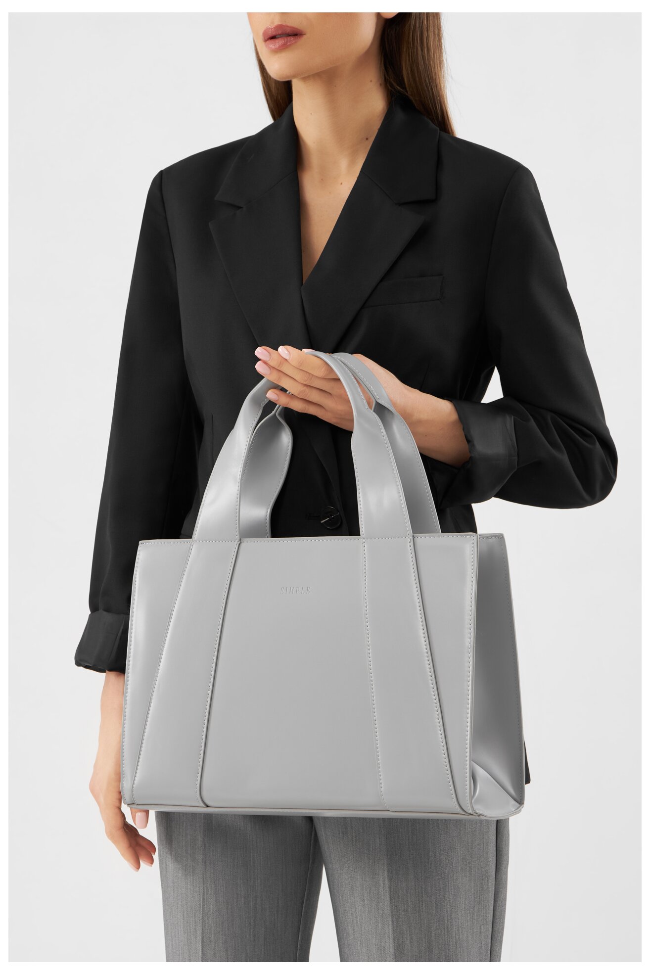 Torebka SIMPLE MLS-J-011-05 Szary