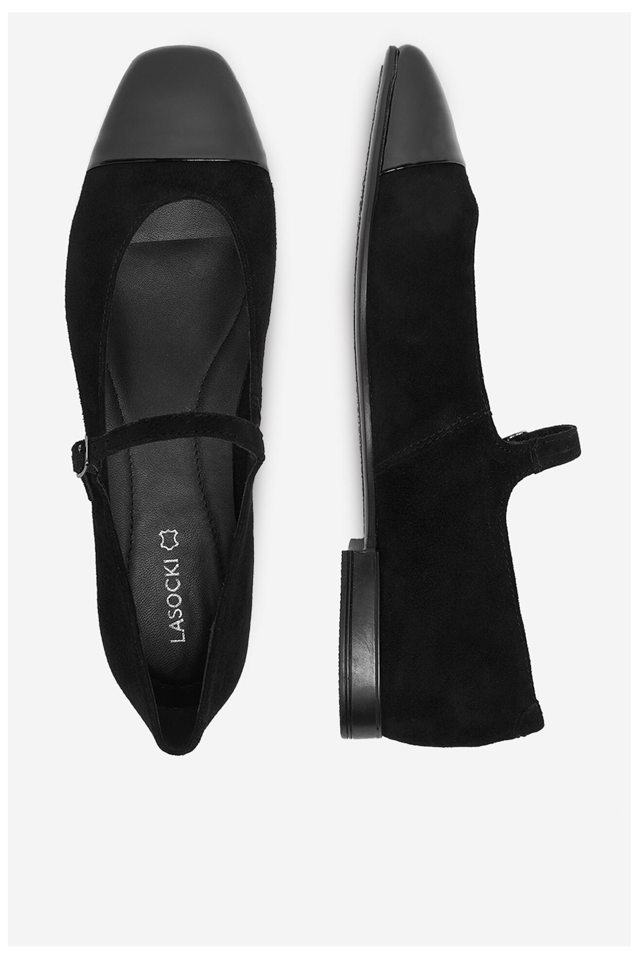 Baleriny Lasocki CEO-RST-ROMI-56 FEKETE