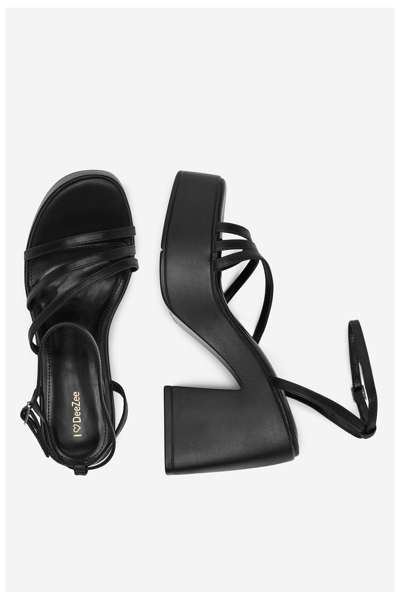 Sandały DeeZee 1021-11 Czarny