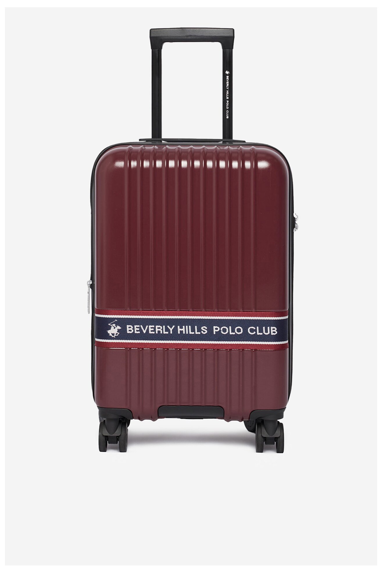 Bőrönd Beverly Hills Polo Club CEO-BHPC-S-007-08-BURGUNDY BORDÓ