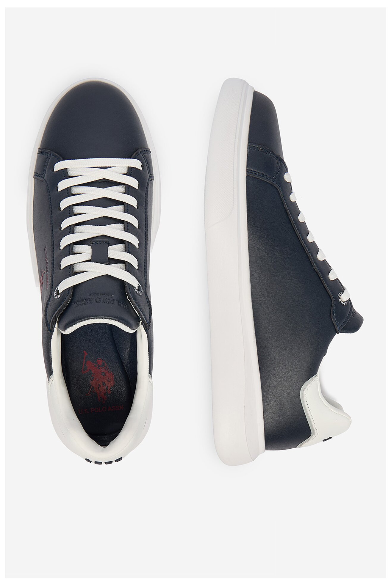 Sneakers U.S. POLO ASSN. EO-AUSTIN001M/6L1 Granatowy