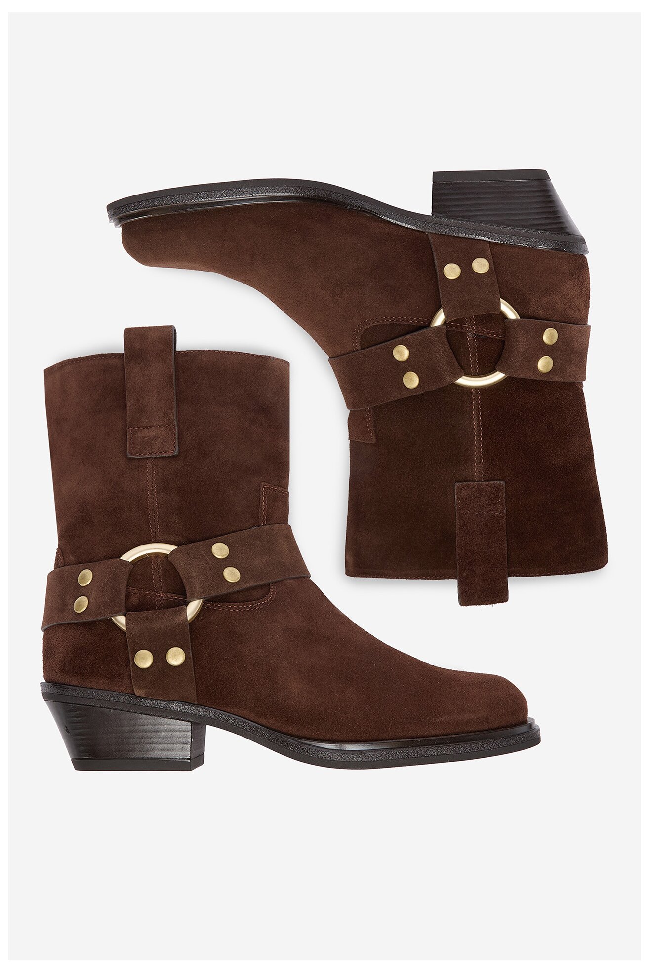 Ghete Badura EO-25FW109 MARO ÎNCHIS