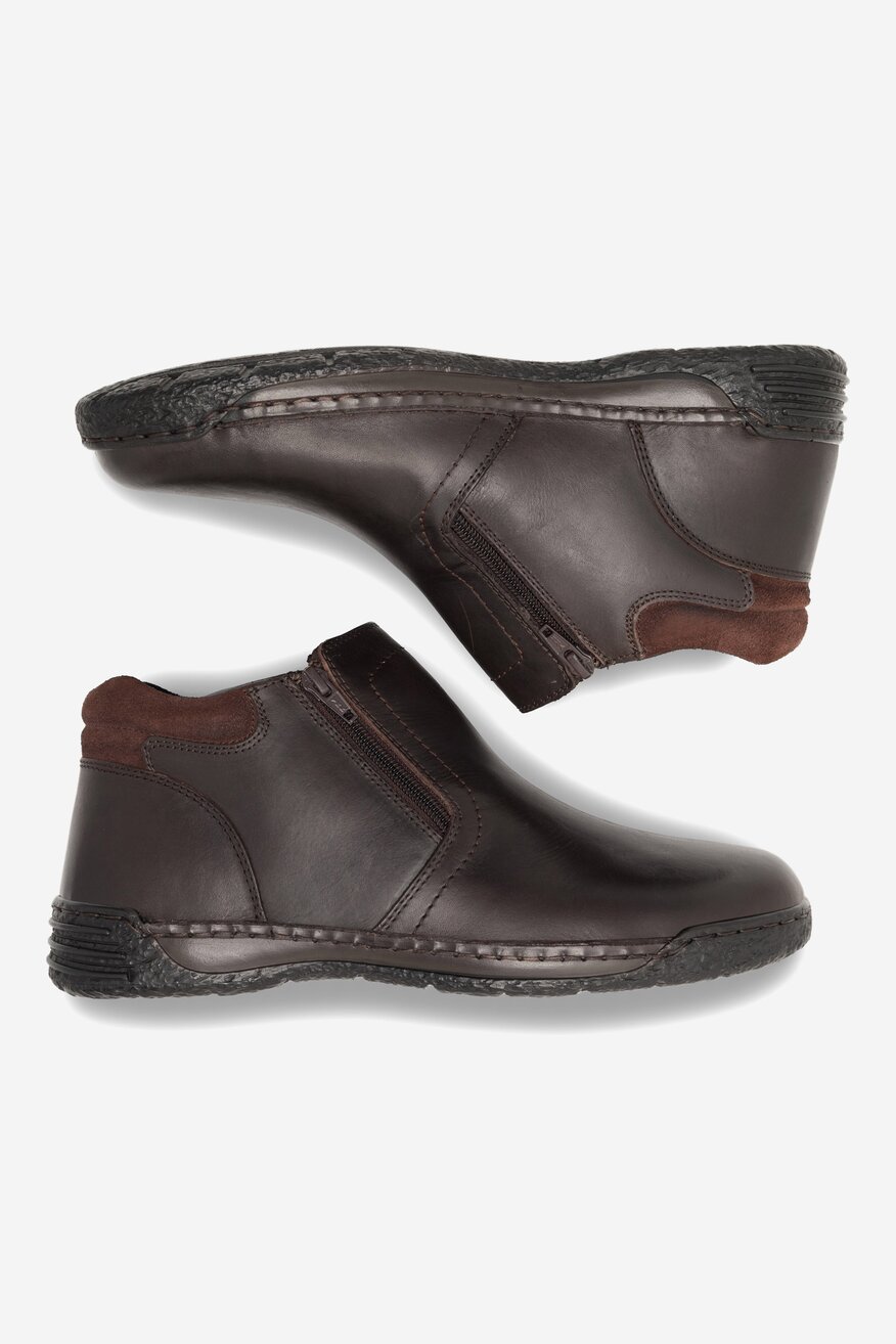 Go Soft - Botki skórzane - 5905588094326