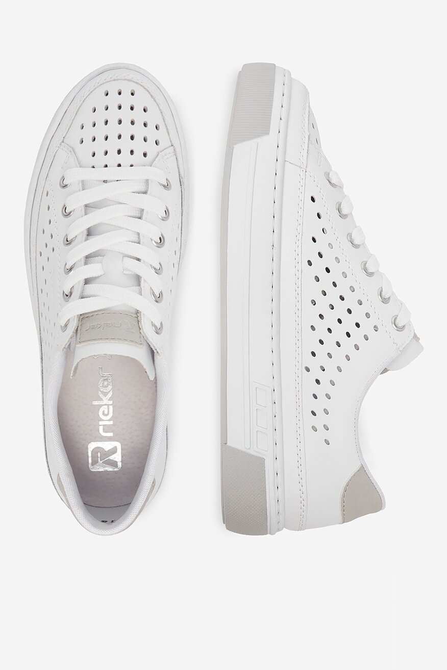 
                Rieker - Sneakersy skórzane - 5906751835319