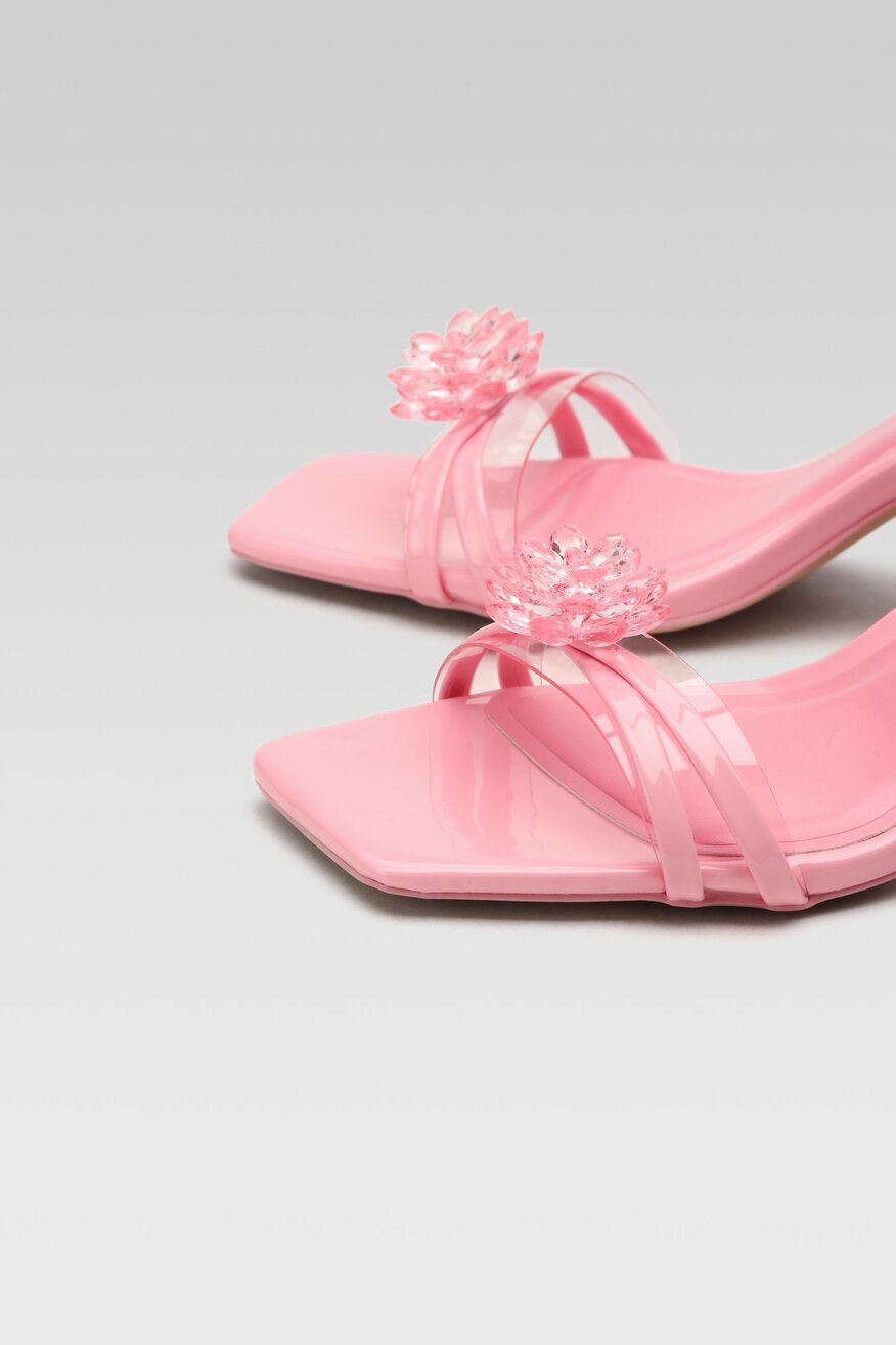 
                Jenny Fairy - Sandały różowe - 5904862773797