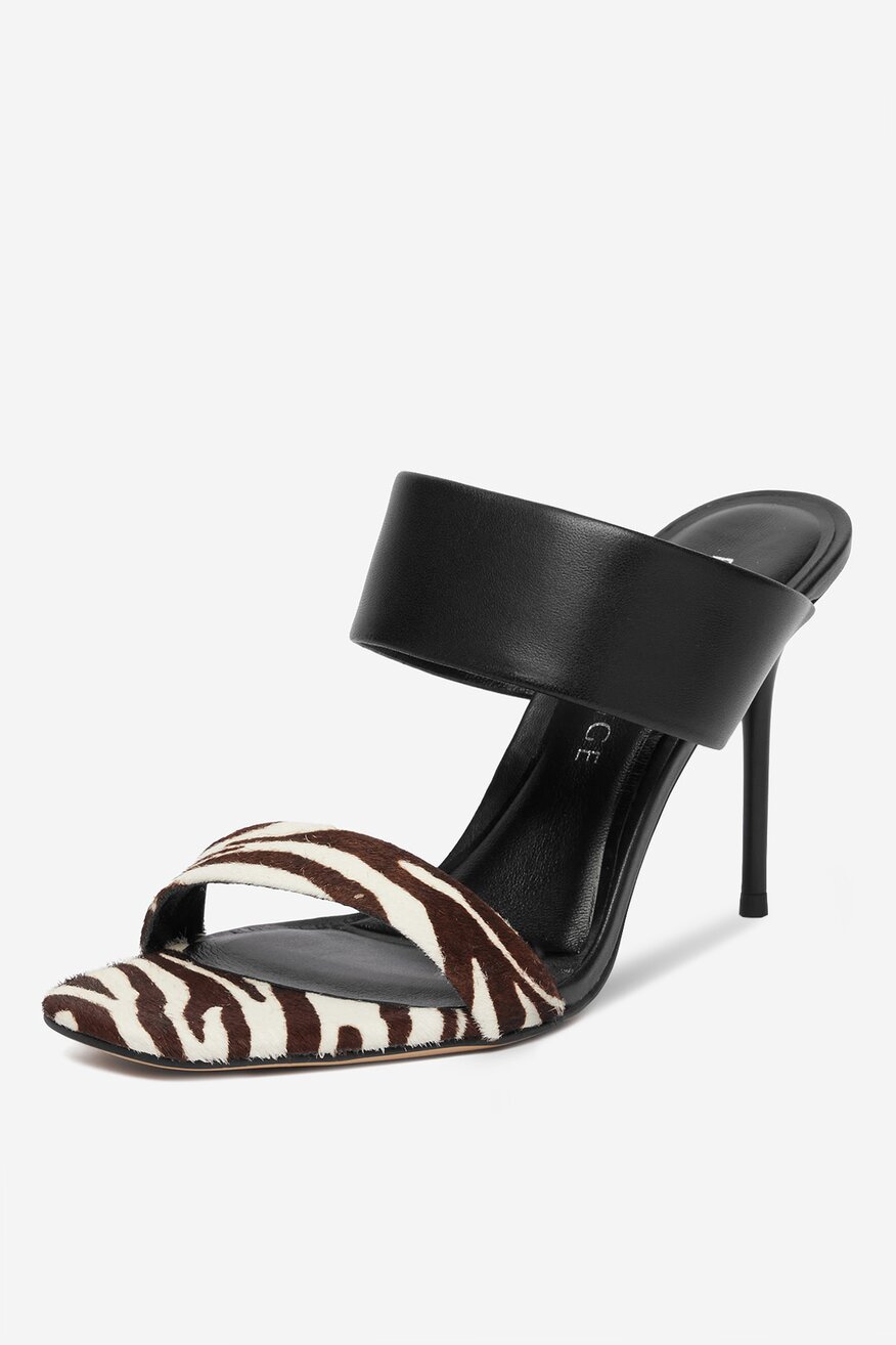 EVA MINGE - Klapki skórzane - 5906751814161