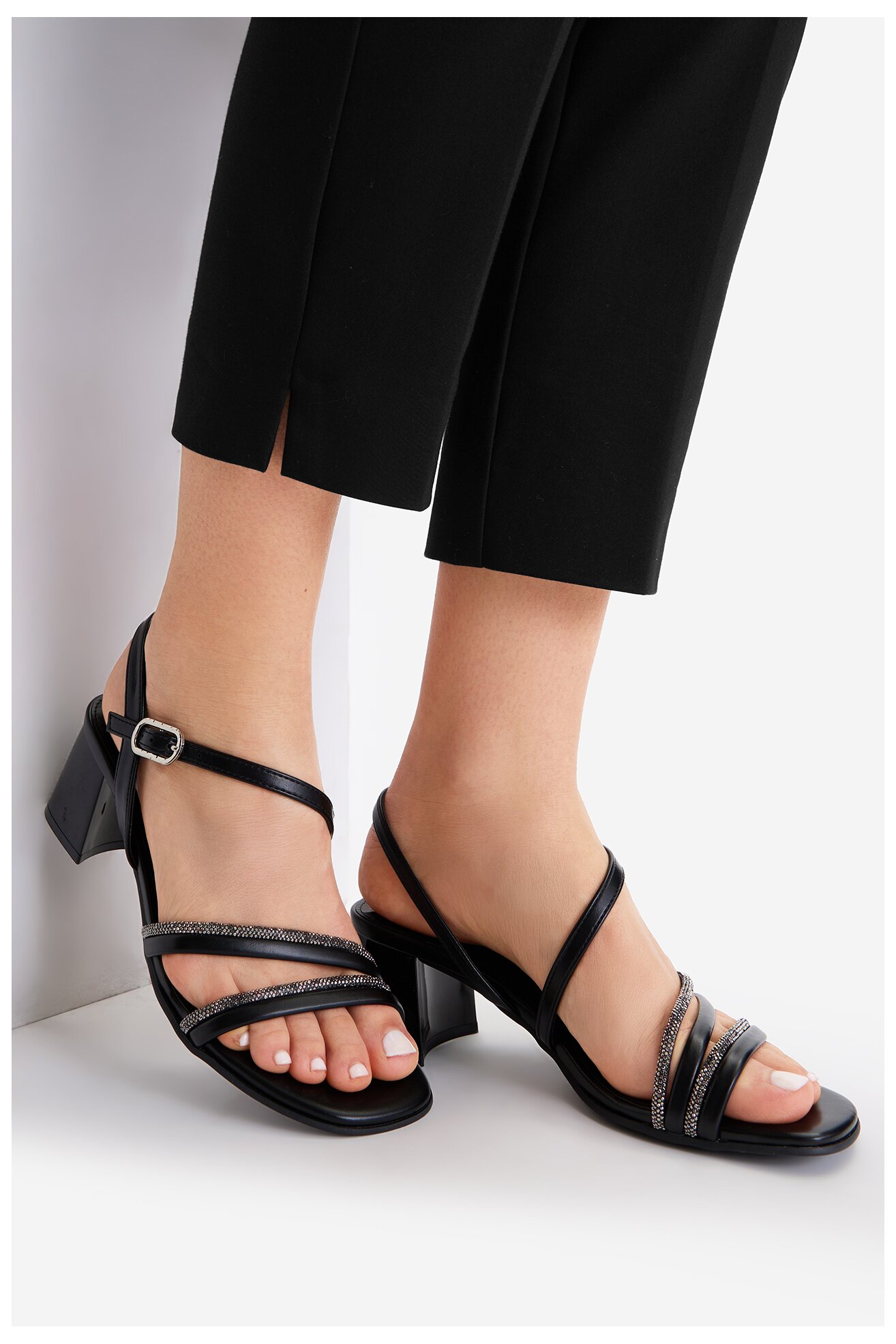 Sandały Jenny CEO-HY3158-1 Czarny