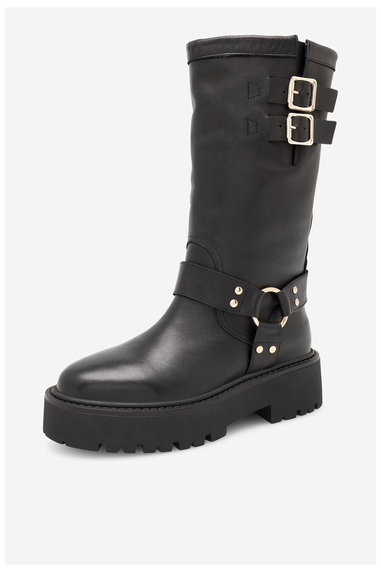 Cizme Badura INES-9187 NEGRU