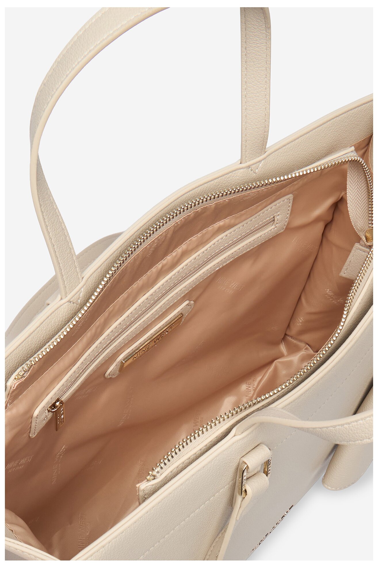 Kézitáska NINE WEST CEO-VELLOR-LDA8459 CSONTSZÍNŰ