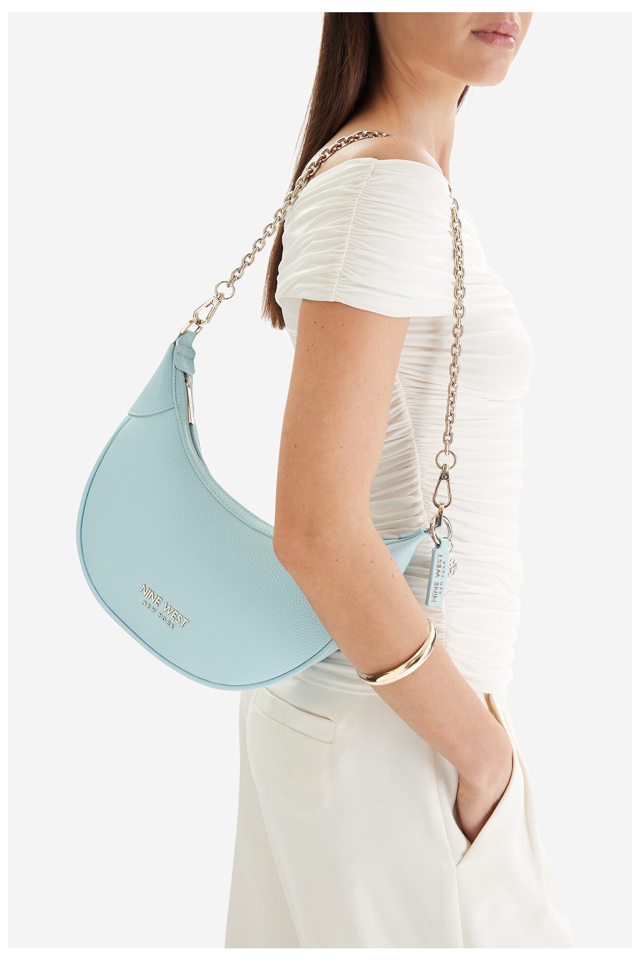 Kézitáska NINE WEST CEO-ZERNA-KY258 KÉK