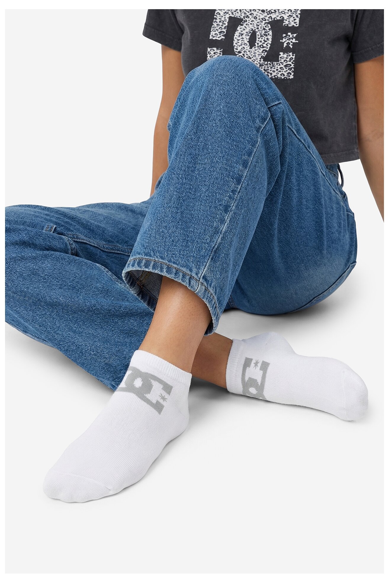Чорапи DC Shoes AS_DC_04S_SS25 (3-PACK) БЯЛ
