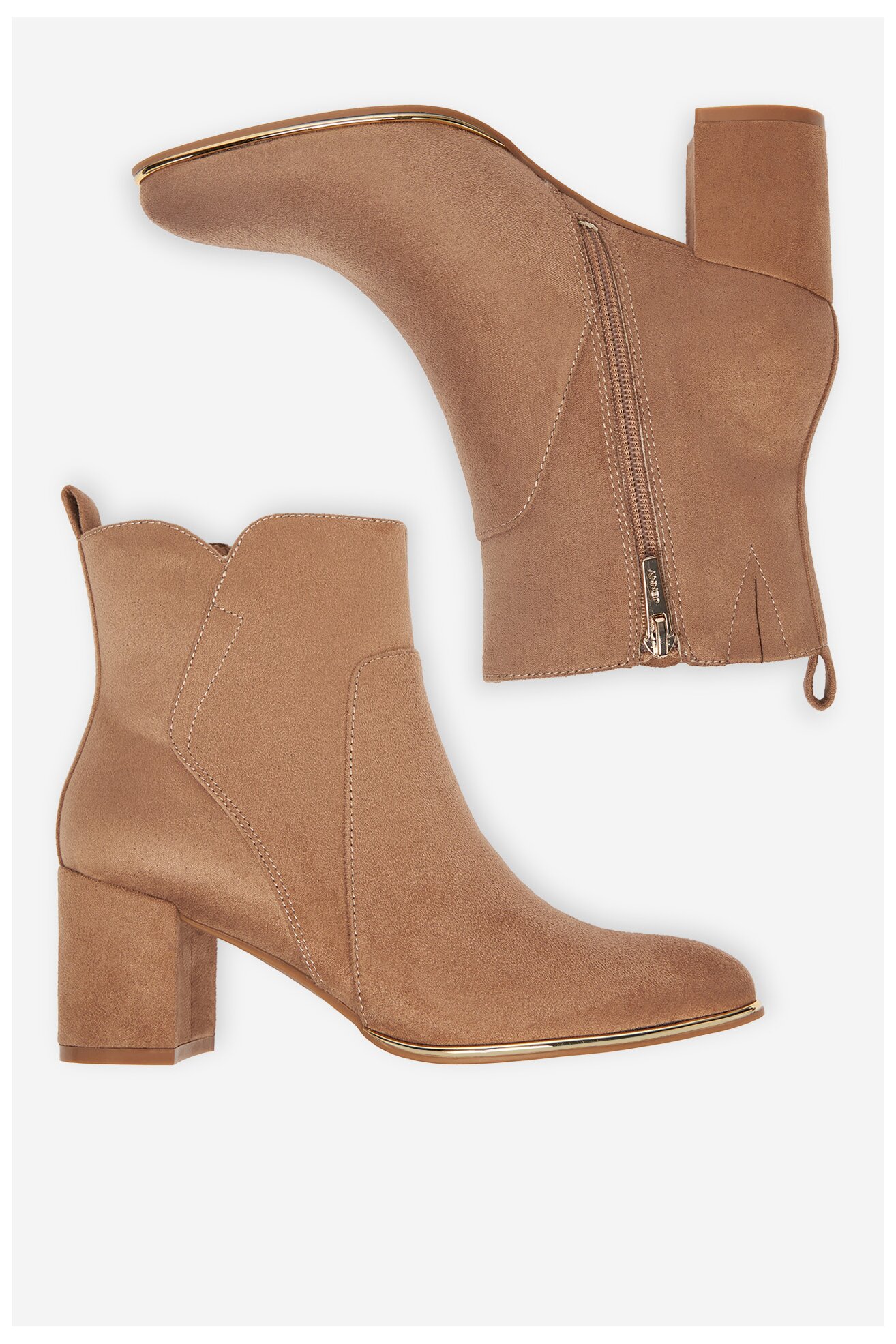 Kotníková obuv Jenny CEO-CD24-242H-2 BÉŽOVÁ