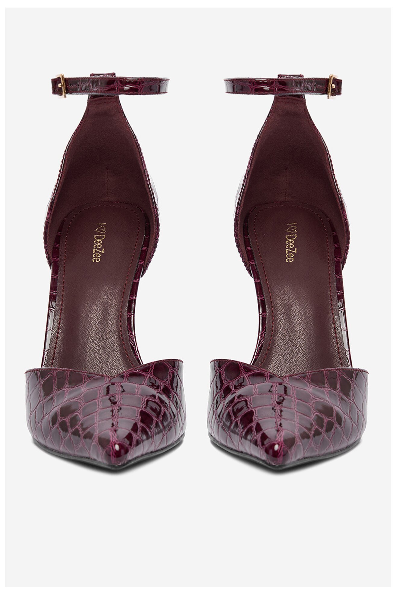 Елегантни обувки DeeZee CEO-LS6049-10 БОРДО