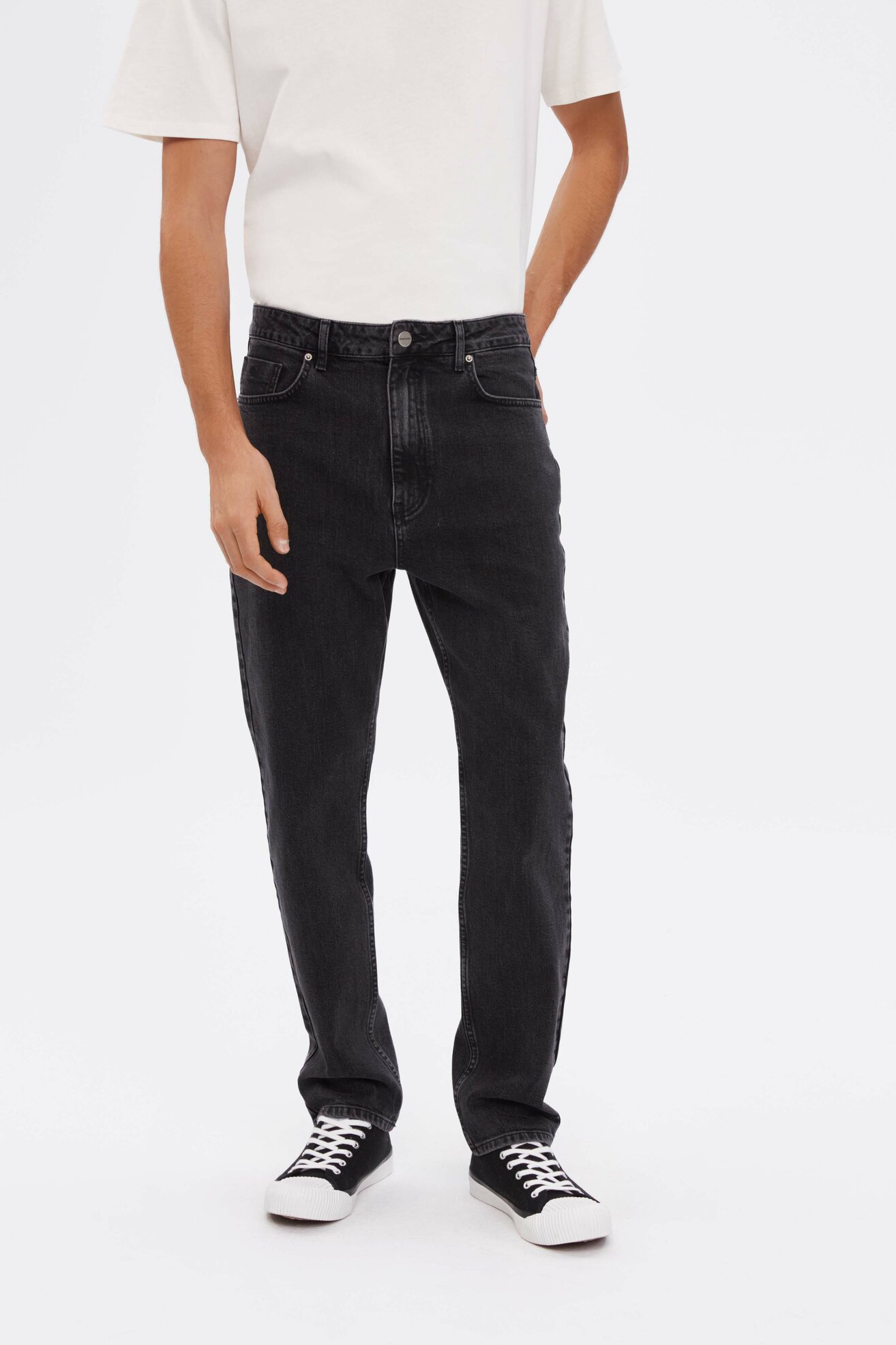 Spodnie jeansowe Americanos AM22SJM002 Czarny